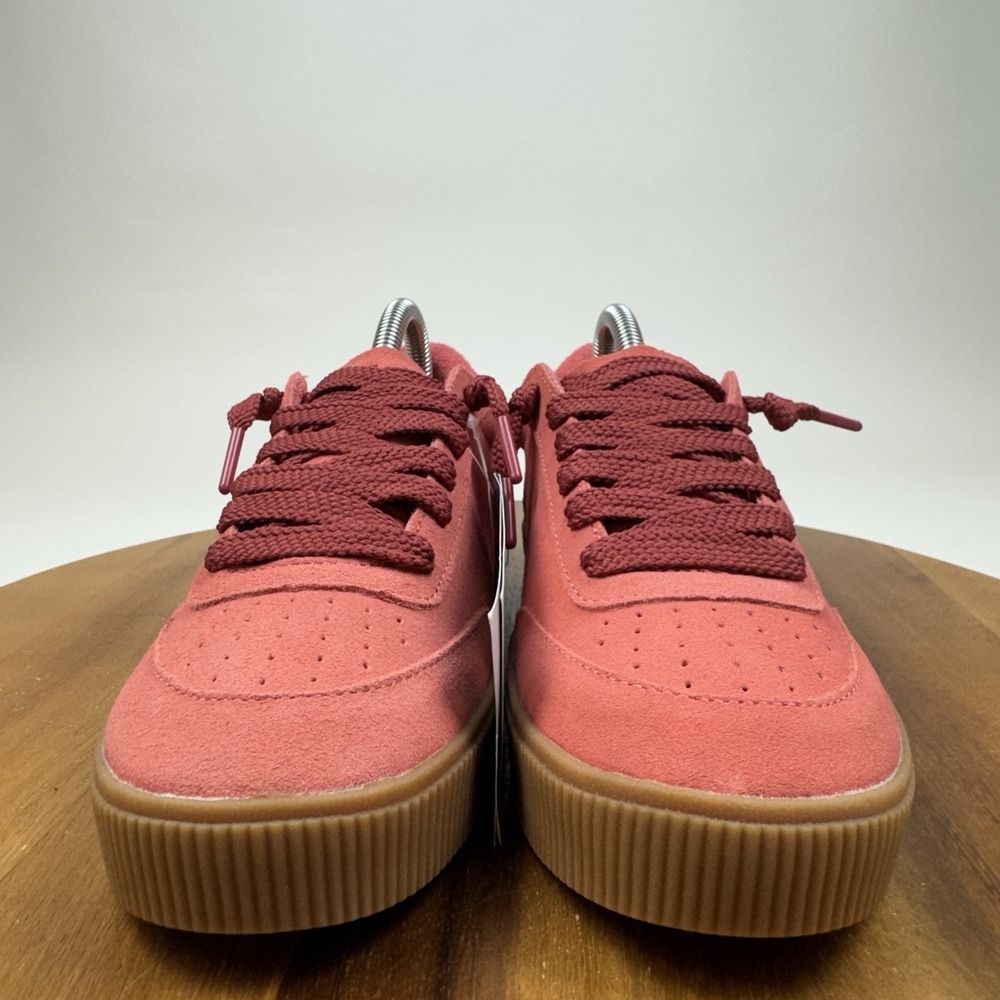 New NWT Womens Reef Lay Day Seas Red Suede Casual Gum Sneakers Shoes Size 9 M - Picture 3 of 12